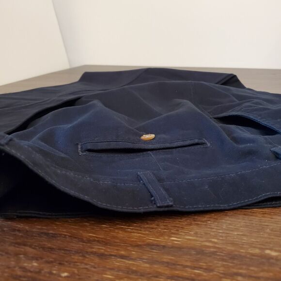 Farah Vtg Elm Chino Trousers Mens 48x32 Black Khaki Stretch Pant NWOT MSRP‎ $199 - Picture 10 of 16